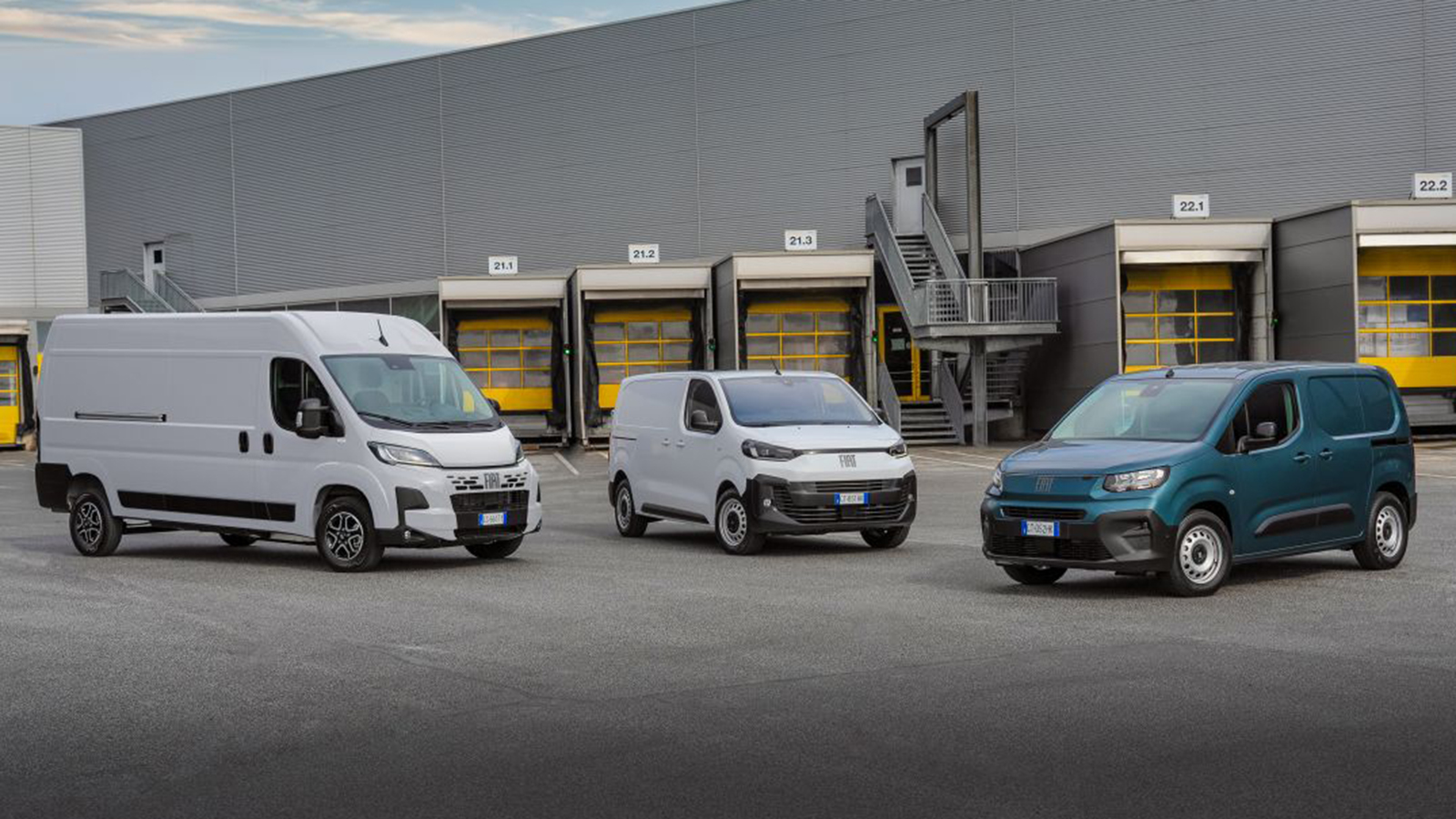 Fiat: Aναβαθμίσεις και ηλεκτρικές εκδόσεις για Ducato, Doblo, Scudo